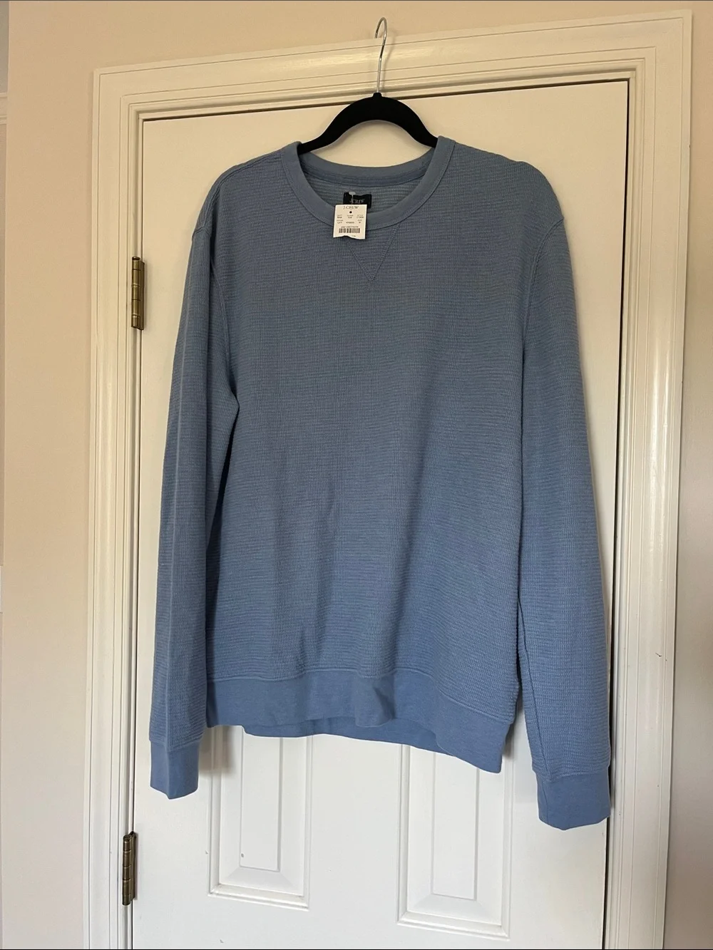 J. Crew Men's Waffle Crewneck Sweater
